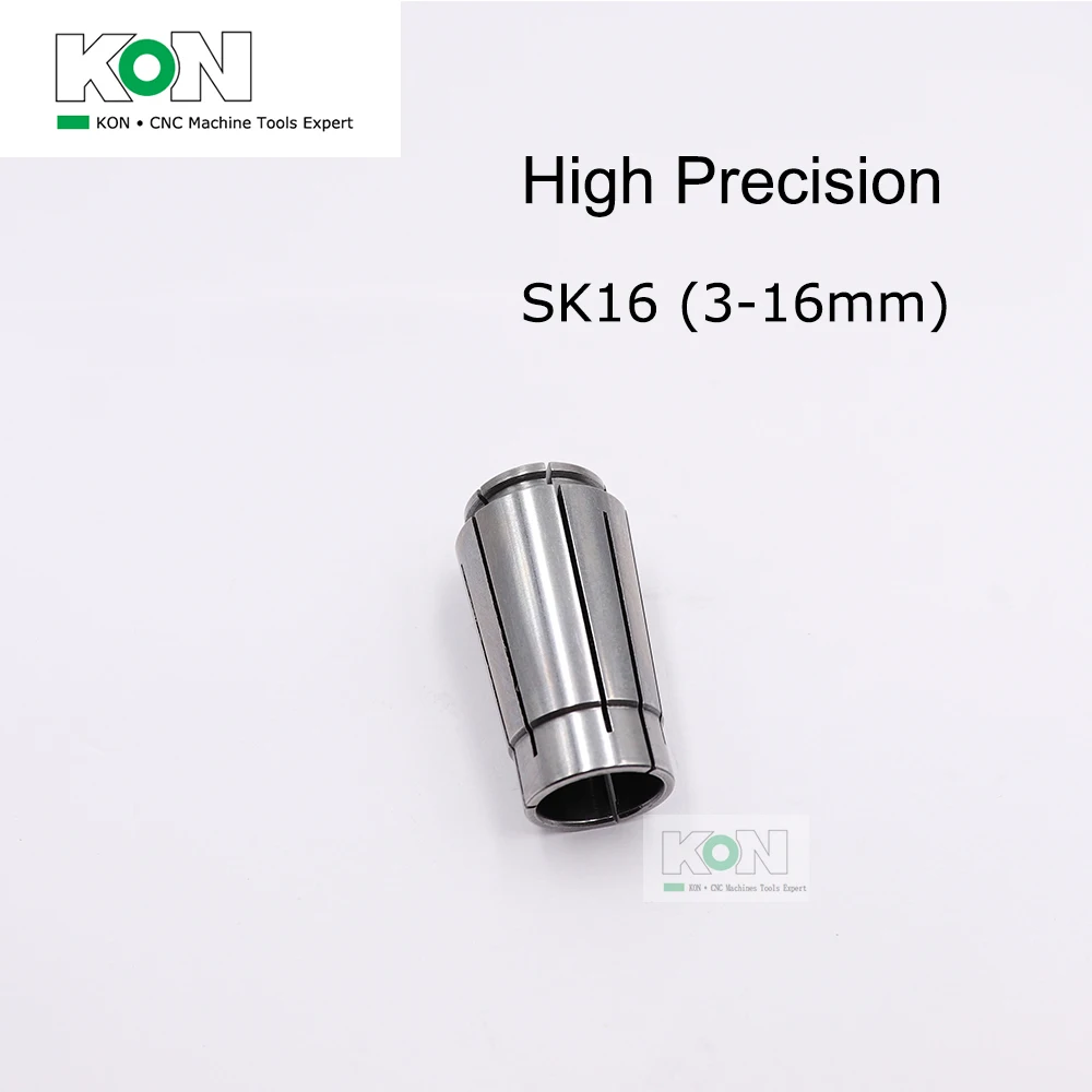 

[ChinaKON] SK Collet SK16 3-16mm 3mm 3.175mm 4mm 6mm 8mm 10mm 12mm 14mm CNC Spring ER Collet Milling Machine SK16 High Precision