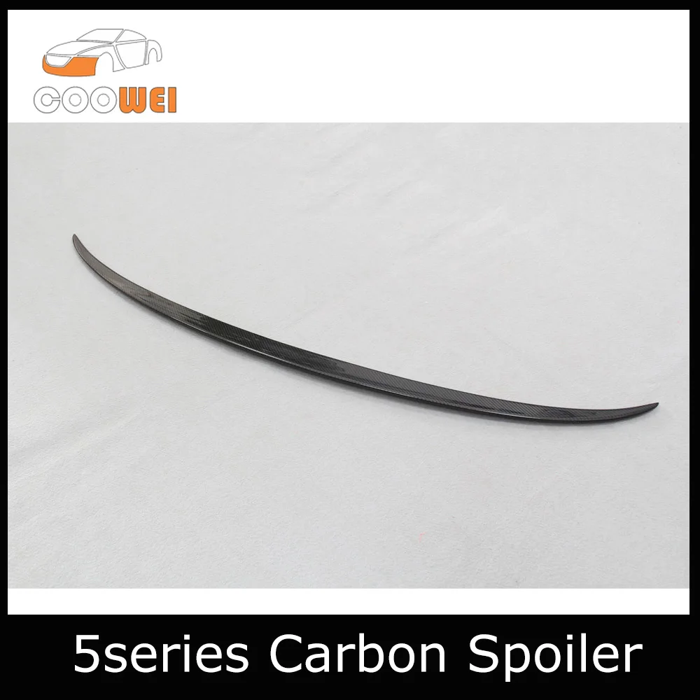 

F10 M5 style carbon fiber rear wing trunk spoiler for BMW 2010+ 5 series F10 523i 520d 525d 528i 530d 535i 535d 550i car tuning
