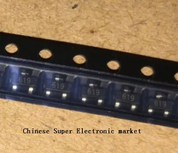 

20PCS FMMT619TA FMMT619T FMMT619 619 SOT-23