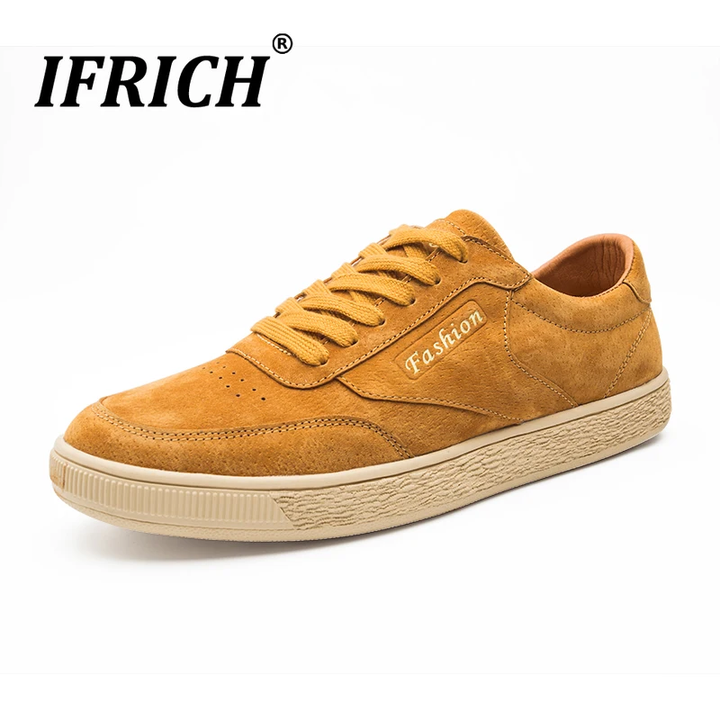 

New Cool Youth Fashion Mens Shoes Comfortable Men Walking Shoes Designer Genuine Leather Men Sneakers Black Gray Flats Men Shoes