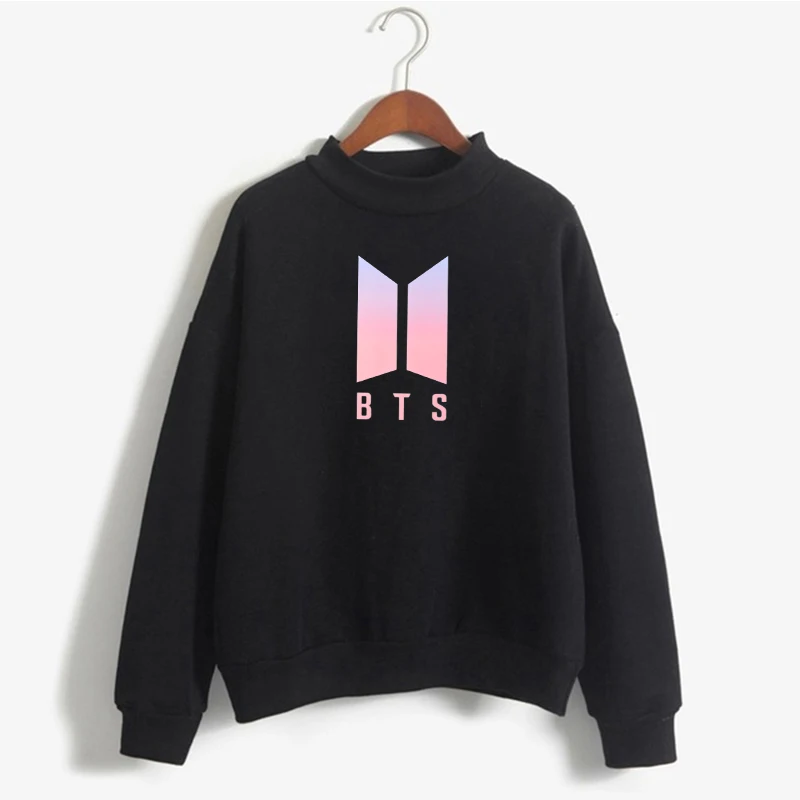 

19 years autumn and winter Bts print style fashion pop pattern very Korean group custom pattern generous street