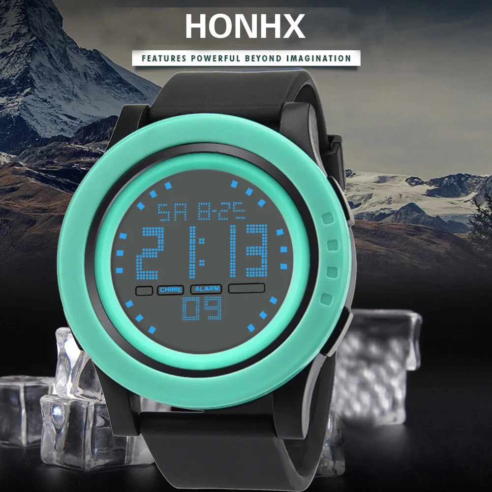 

Luxury Men Analog Digital Military Army Sport LED Waterproof Wrist Watch