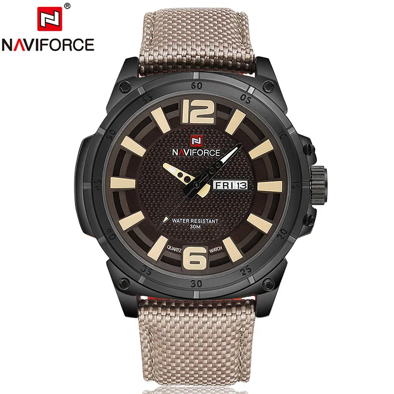 NAVIFORCE Men's Wrist Watches For Men Army Military Sport Waterproof Mens Watch Quality Luxury Analog Quartz Men Watch Military NAVIFORCE Men's Wrist Watches For Men Army Military Sport Waterproof Mens Watch Quality Luxury Analog Quartz Men Watch Military