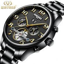 KINYUED Watch Men Waterproof Men's Mechanical Watches Top Brand Luxury Automatic Skeleton Watch Calendar Hollowed out Sport KINYUED Watch Men Waterproof Men's Mechanical Watches Top Brand Luxury Automatic Skeleton Watch Calendar Hollowed out Sport