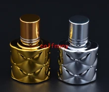 Flacon de parfum rechargeable en verre UV, 100 pièces/lot, 10ml, huiles essentielles, Flacon cosmétique élégant, Vide, avec emballage, livraison rapide