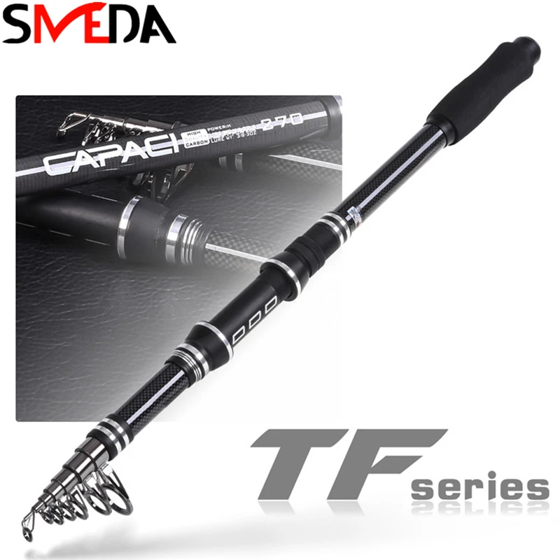 

Carbon Fishing Rod 1.8M 2.1M 2.4M 2.7M 3.0M Power Telescopic Rock Fishing Rod Carp Feeder Rod Surf Spinning Rod