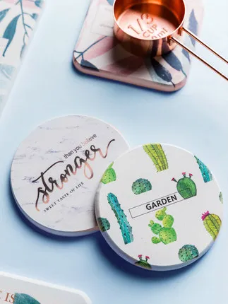 Диатомовая земля водопоглощение анти-обжигающий Coaster Быстросохнущий Diatom грязь мойка платформа плесени борода нож коврик для мыла