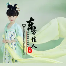 LuNingXiang Династия Тан костюм принцессы Дворцовая горничная костюм для маленькой девочки Древний китайский костюм выставочный костюм