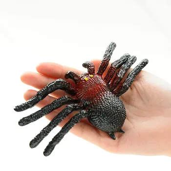 

Novetly Soft Spider Funny Toys Party Stage Horror Props Prank Joke Crazy Antistress Children Jokes Insect spider model