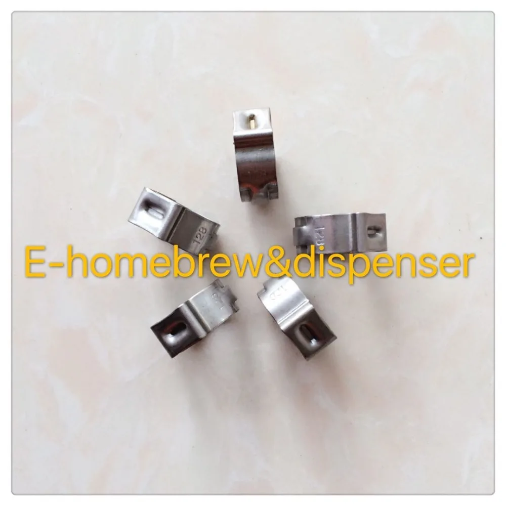 

Factory outlet single ear stepless tube clamps size 12.8