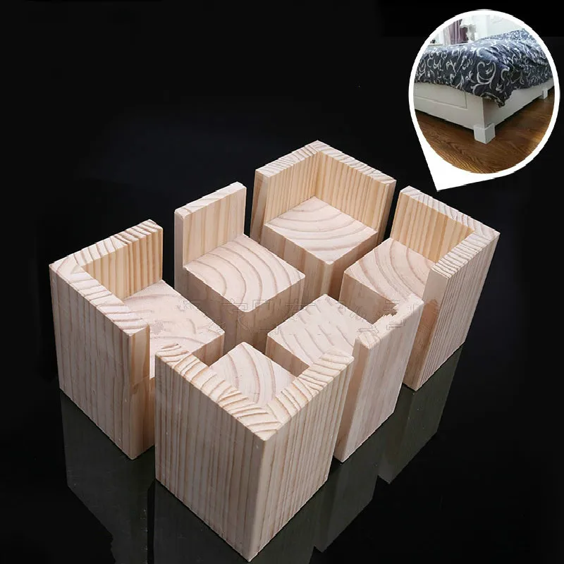 4 قطعة/الوحدة الأثاث صعد خشب متين نهاية الجدول طاولة مجلس الوزراء السرير كرسي القدم حصيرة الأثاث دعم القدم قطع الأثاث الصنوبر 4 قطعة/الوحدة الأثاث صعد خشب متين نهاية الجدول طاولة مجلس الوزراء السرير كرسي القدم حصيرة الأثاث دعم القدم قطع الأثاث الصنوبر