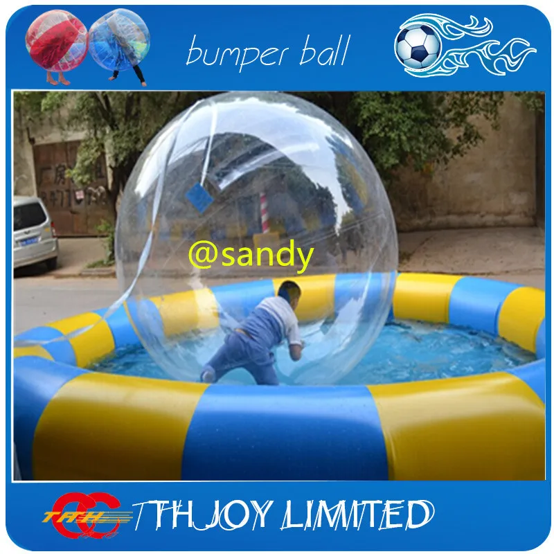 

free air ship to door,2m/6.6ft giant bubble sphere aqua ball,Water walking ball,human sized hamster ball