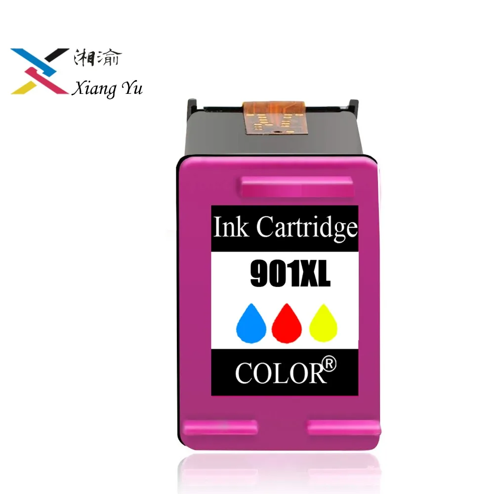 

901 Tri-color Refilled Ink Cartridge Replacement for HP 901 XL 901XL for HP Officejet 4500 J4500 J4540 J4550 J4580 J4640 J4680c