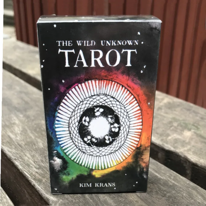 Английская дикая-неизвестная колода Таро волшебное животное тотем карты Таро настольная игра взрослые карты руководство игры 78 карт/набор