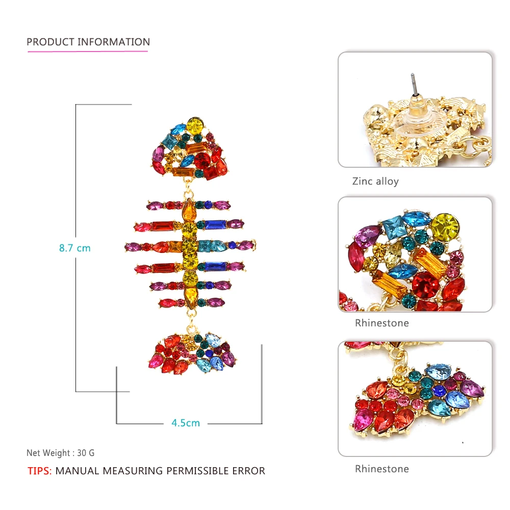 Vodeshanliwen, многоцветные стразы, длинные серьги в виде попугая,, модные серьги с кристаллами и кисточками для женщин, ювелирные аксессуары