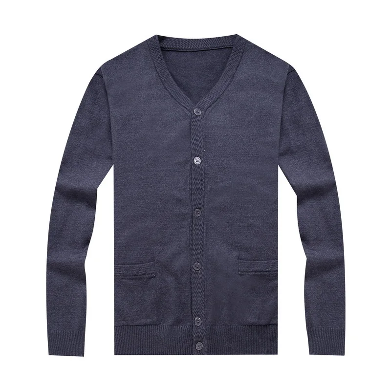 Женский трикотажный кардиган с V образным вырезом свободного покроя|sweater cardigan