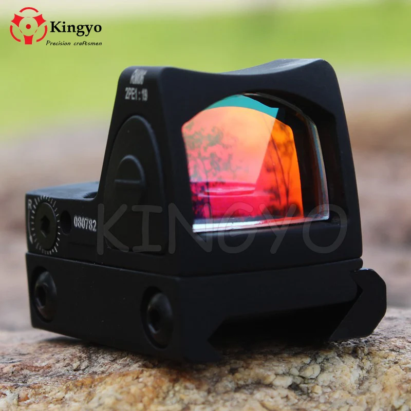 

Mini Red Dot Sight Collimator Glock / Shotgun Reflex Sight Scope fit 20mm Weaver Rail For Airsoft / Hunting Rifle