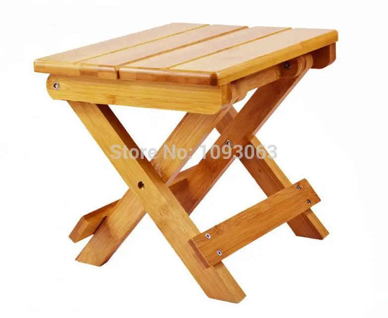Wooden fold up stool Clearance