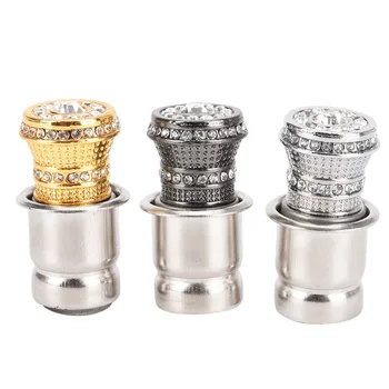 

1Pc New 12V Portable Car Power Plug Socket Output Automatic Cigarette Lighter Ignition Diamond Car Styling