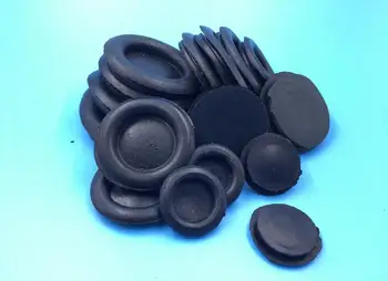 

16MM 20MM 25MM 30MM 35MM 40MM single sided closed easy fit plastic Grommet rubber grommet black