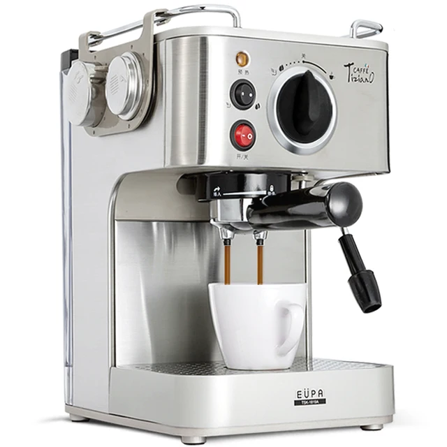 Eupa 220v Espresso Coffee Machine Automatic Steam Maker Tsk Eupa 220v Espresso Coffee Machine Automatic Steam Maker Tsk 1819a