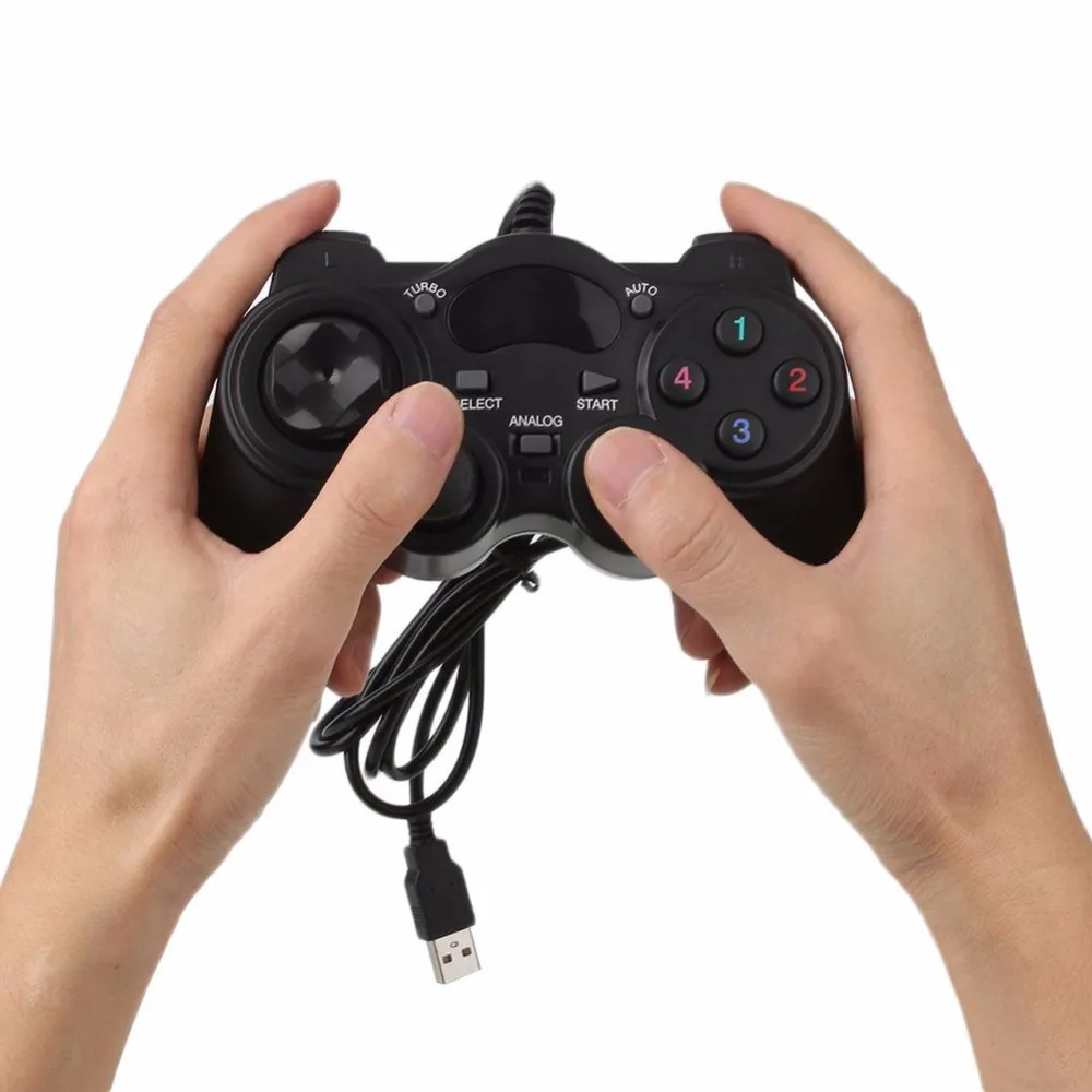 Gasky New Arrival Wired Gamepad Joystick Joypad Game Controller For PC