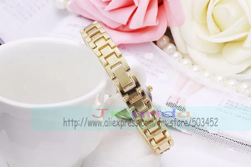100pcs/lot king girl-9645 round dial fashion lady bracelet watch wrap quartz elegance crystal watch wholesale stylish wristwatch