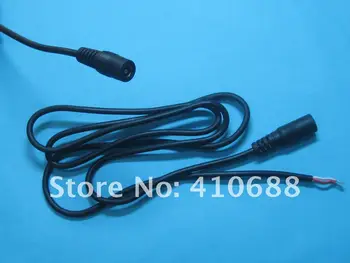 

1000 pcs DC Power Jack Female Connector 5.5x2.1mm With Cord Cable 200cm 22AWG