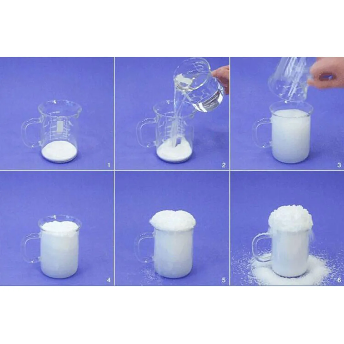 Стиль мгновенный снег искусственный волшебный искусственный Снежный порошок рождественские украшения DIY подарки