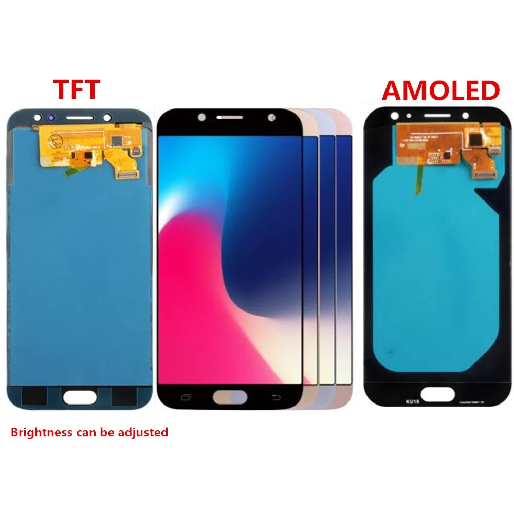 

For Samsung Galaxy J7 2017 J730 J730F LCD Screen and Digitizer Assembly Replacement!(Black/Blue/Gold/Pink)
