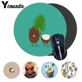 

Yinuoda Top Quality Funny coconut Soft Rubber Professional Gaming Mouse Pad Computer Notebook gaming mouse pad gamer play mats