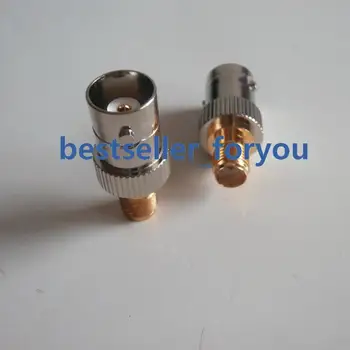 

10X RF SMA Female Jack to BNC Female F/F Radio Antenna Connector Adapter