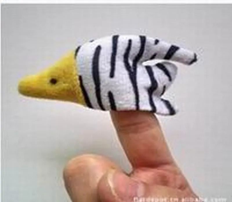 17 Plush 10kinds Ocean Animals Finger Puppets