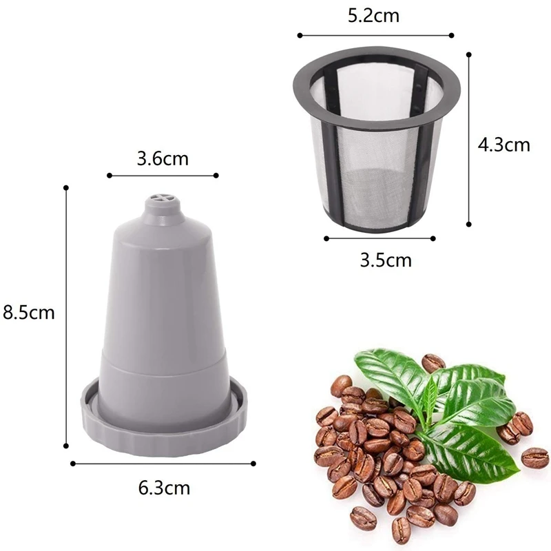 Многоразовый фильтр, фильтры для кофе Многоразовые K чашки для Keurig подходит для B30 B40 B50 B60 B70 серии, легко использовать многоразовый один Cu