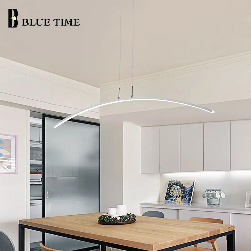 Paragliding Shape Hanging Lamp Modern Led Pendant Lights For Dining Room Living Kitchen Cord Home Fixtures Aliexpress Hanging Lamp Modern Led Pendant Lights