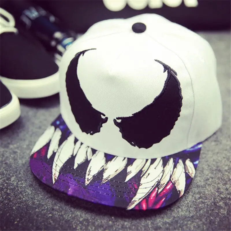 devil Wing horns gorras planas hip hop hat supreme baseball caps