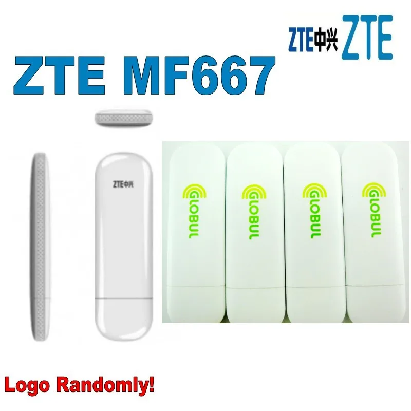 Zte MF667 открывается USB модем 3g WCDMA/к оператору сотовой связи HSPA+ 2100/1900/900/850 МГц 21,6 Мбит/с