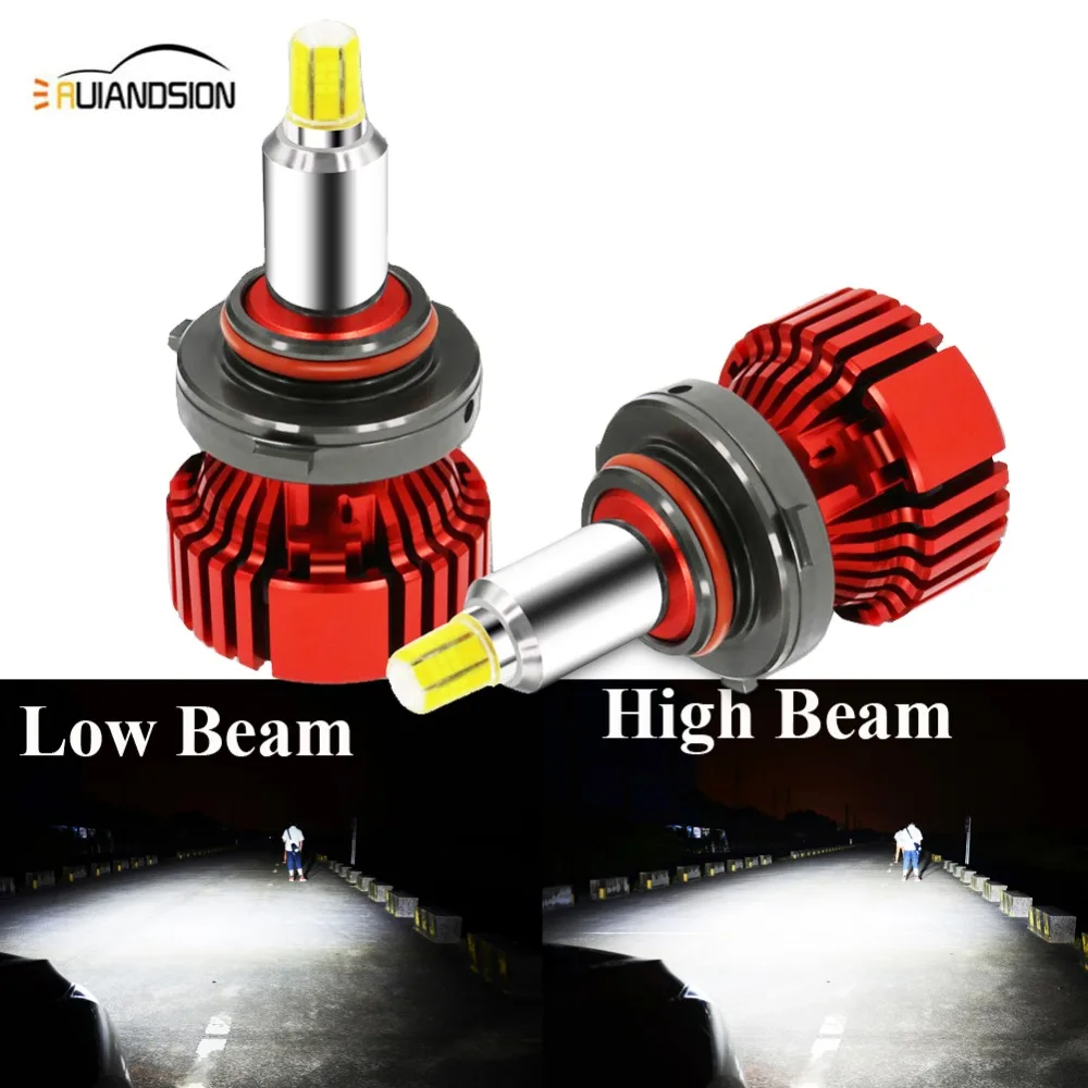 

1set 72W 9000LM Car Lights Bulbs LED H7 H8 H11 9005 HB3 9006 HB4 Auto Headlights 12-30V Canbus Led Light Waterproof IP68 6500K