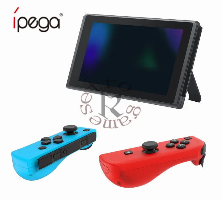 Беспроводная Bluetooth для Nintend Switch Joy-Con(L/R)-неоновый красный/неоновый синий, Joy Con игровые контроллеры совместим с для NS