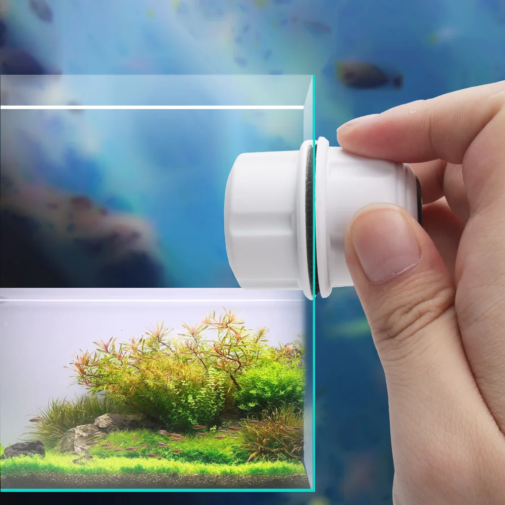 

Mini Magnetic Brush Floating Cleaning Brush Aquarium Fish Tank Strong Suction Cleaner Strong Magnet Efficient Cleaning Brush