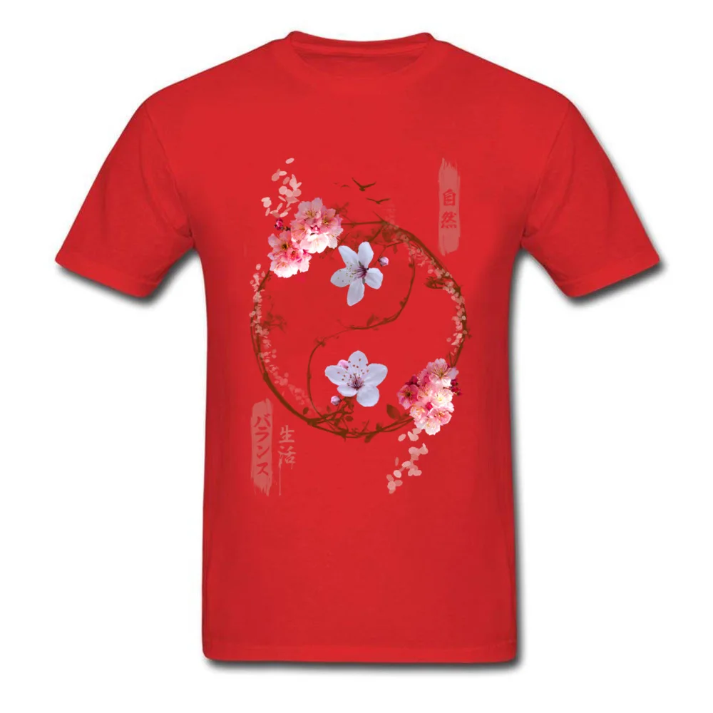  Man Top T-shirts Eternal Balance Street Tops Shirts Cotton Fabric Crew Neck Short Sleeve Casual T-Shirt Summer Eternal Balance red