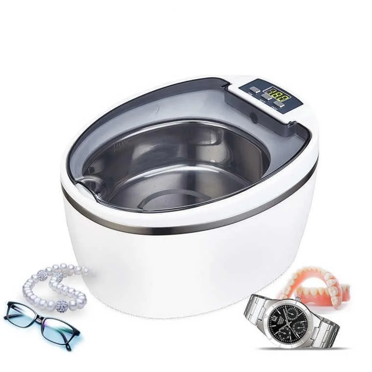 

43KHz Deep cleaning Jewelry Ultrasonic Dental Cleaner Watch Glasses Electronic Toothbrush Ultrasonic Cleaning Machine Tool