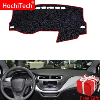 

Rose Pattern Non-slip Dashmat Dash Mat Dashboard Cover Pad Cover Carpet Car Sticker for Chevrolet LOVA RV 2018 Car Styling