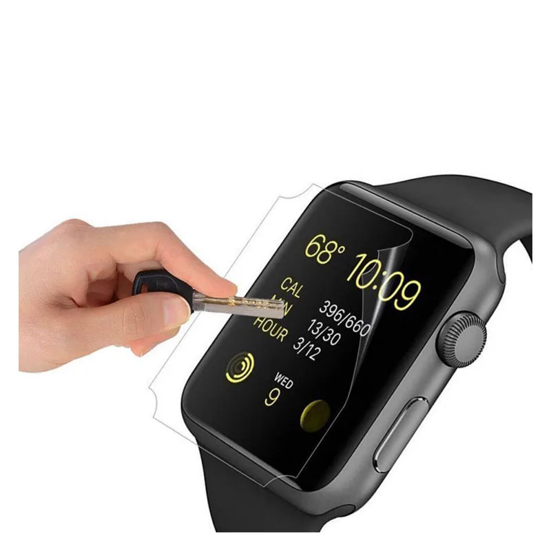 

5pcs TPU Soft Edge Full Coverage Protective Film (Not glass)For iwatch Apple Watch Series 1/2/3 38mm 42mm Screen Protector Cover