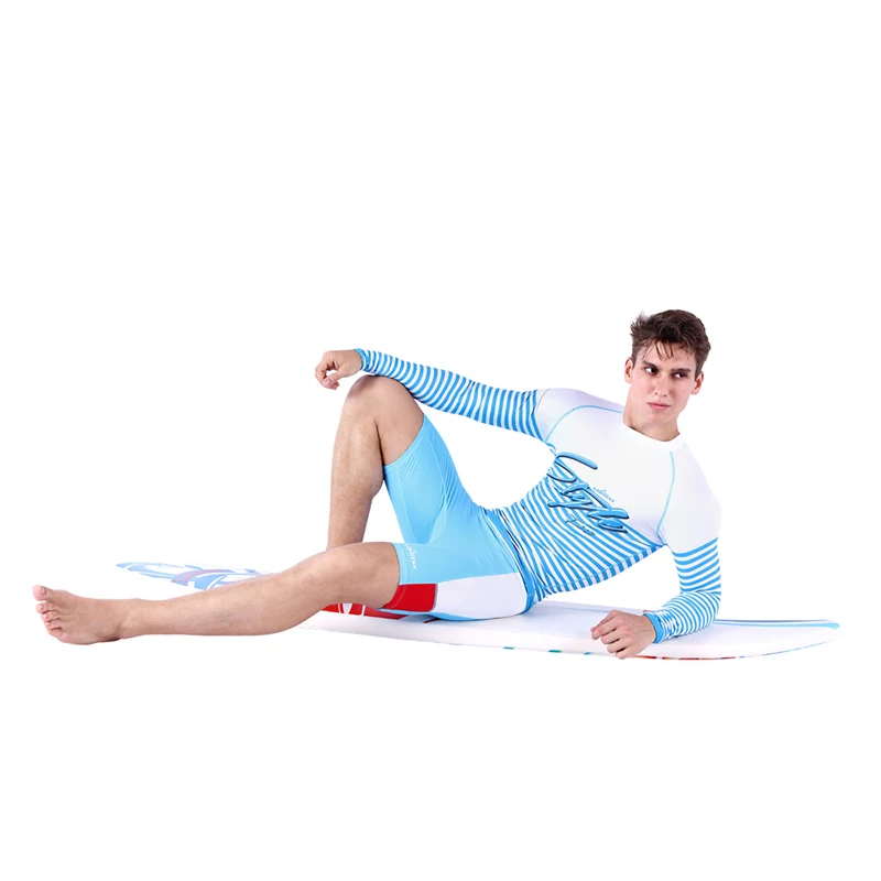 SABOLAY Мужской гидрокостюм с длинным рукавом, одежда для купания, рубашка для серфинга, Рашгард, одежда для плавания, костюм для дайвинга, Быстросохнущий купальник, одежда для серфинга, Рашгард