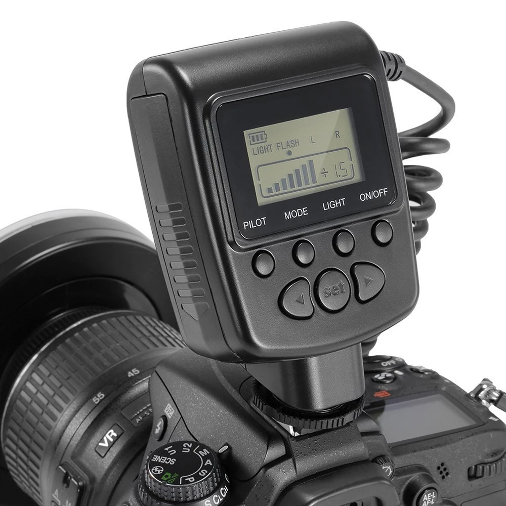 Светодиодная Кольцевая вспышка для макросъемки Canon Nikon Pentax Olympus Panasonic|Макро- и