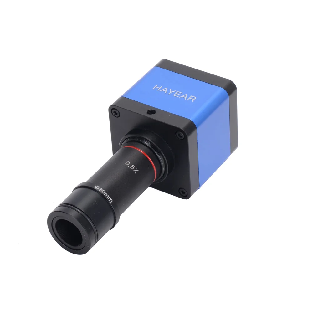 16MP HDMI 1080P USB цифровой промышленный микроскоп камера с 0.5X c креплением окуляра