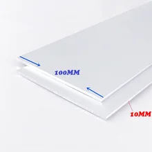 1 шт./лот 6063 T5 толщина пластины из алюминиевого сплава 10 мм *