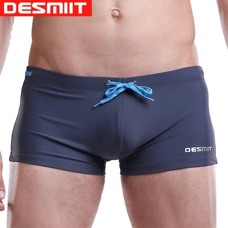 

2018 Spring Summer Swimming trunks Male Sexy Swimwear Solid Mens Swimsuit Swim Pants Brand Surf Beach Shorts Sunga Bermudas