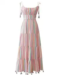 Радужной расцветки с принтом «сердечки» для маленькой девочки платье 19 летняя Новинка для женщин, праздничное платье-пачка в стиле